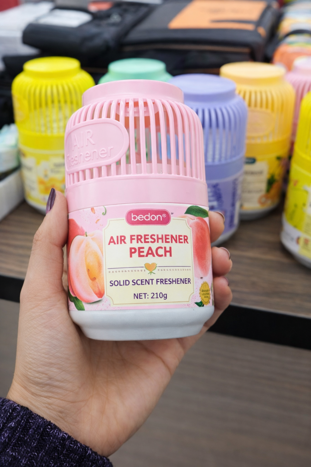 solid gel-based air freshener