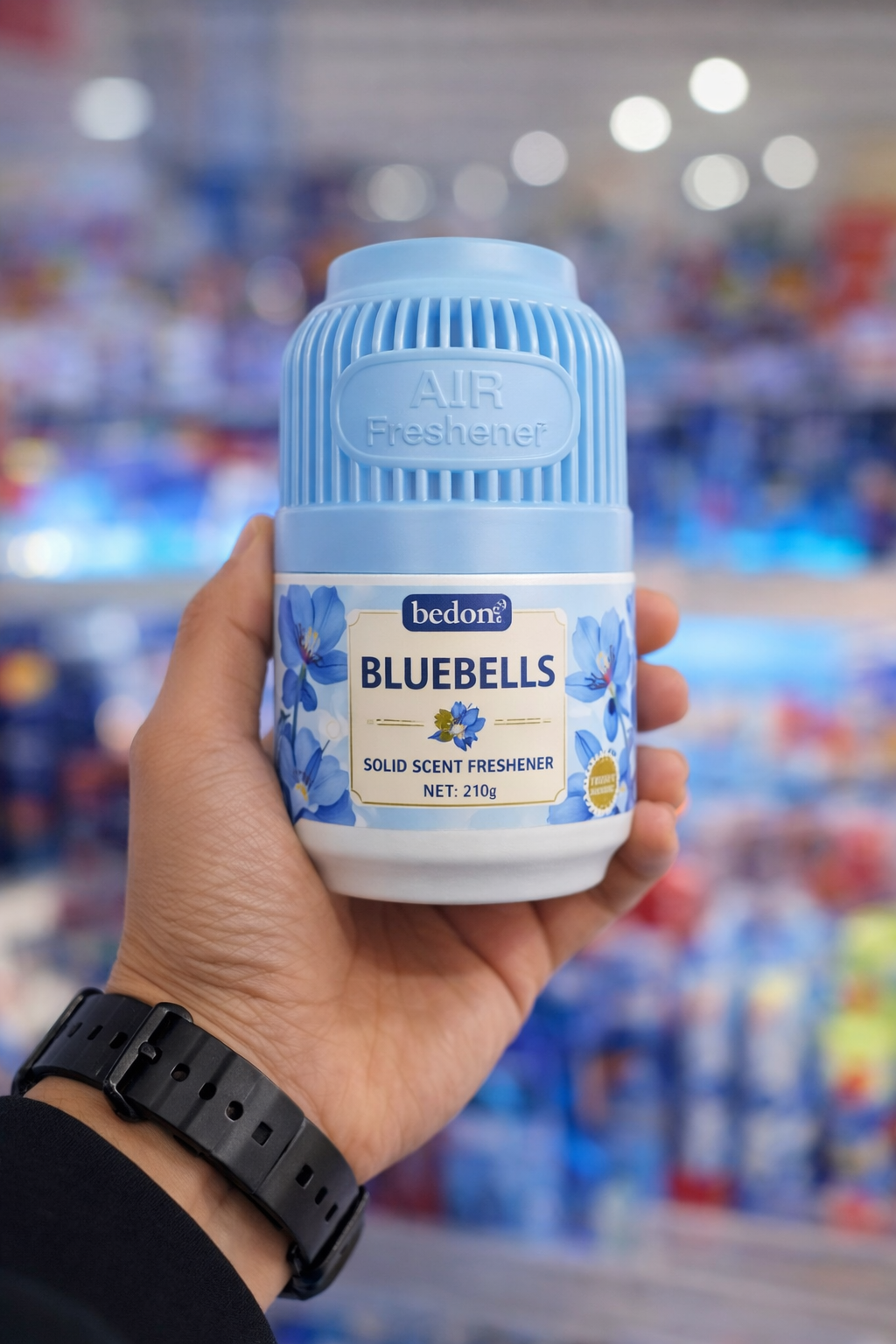 Bedon Solid Scent Air Freshener in the Bluebells fragrance