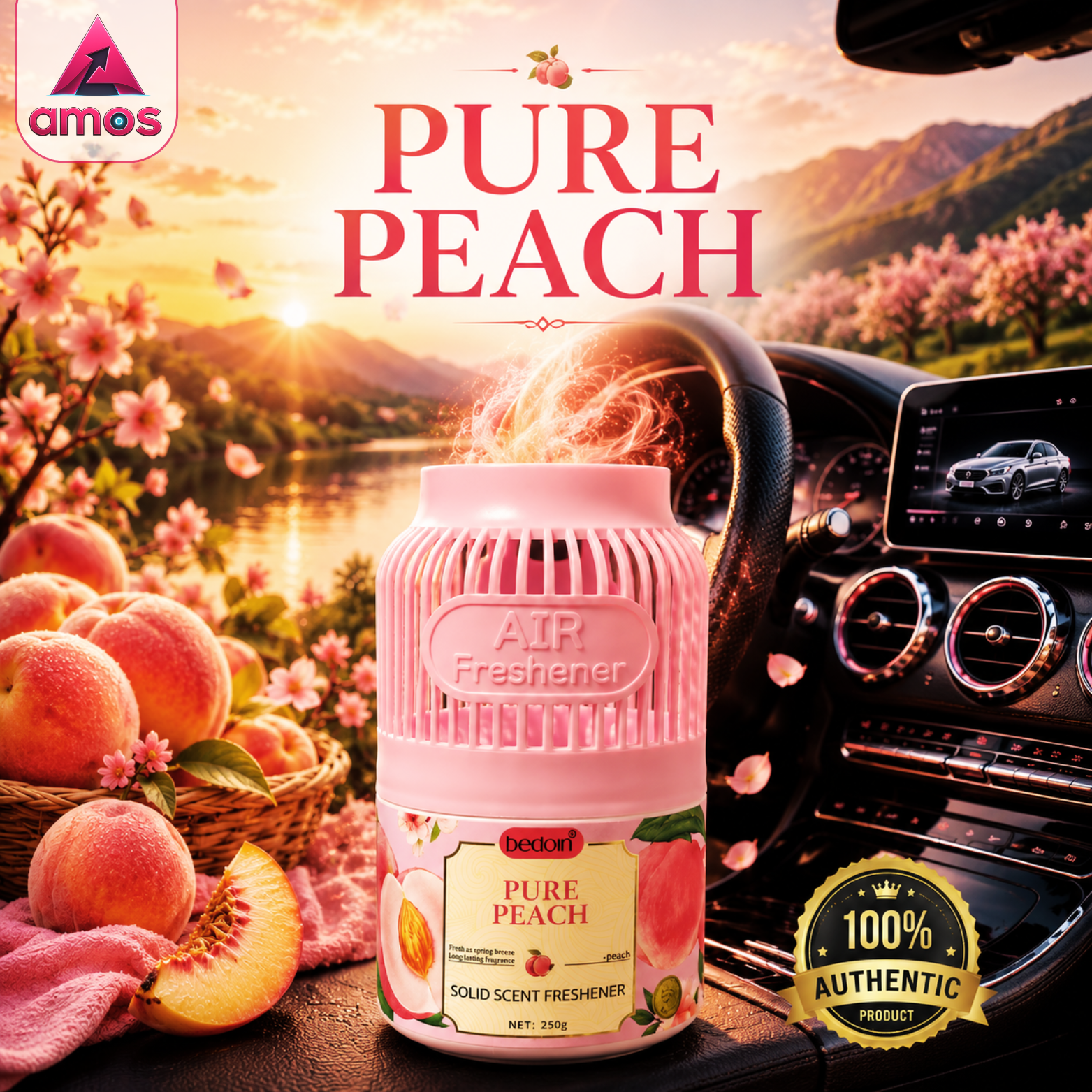 PURE PEACH Solid Scent Freshener
