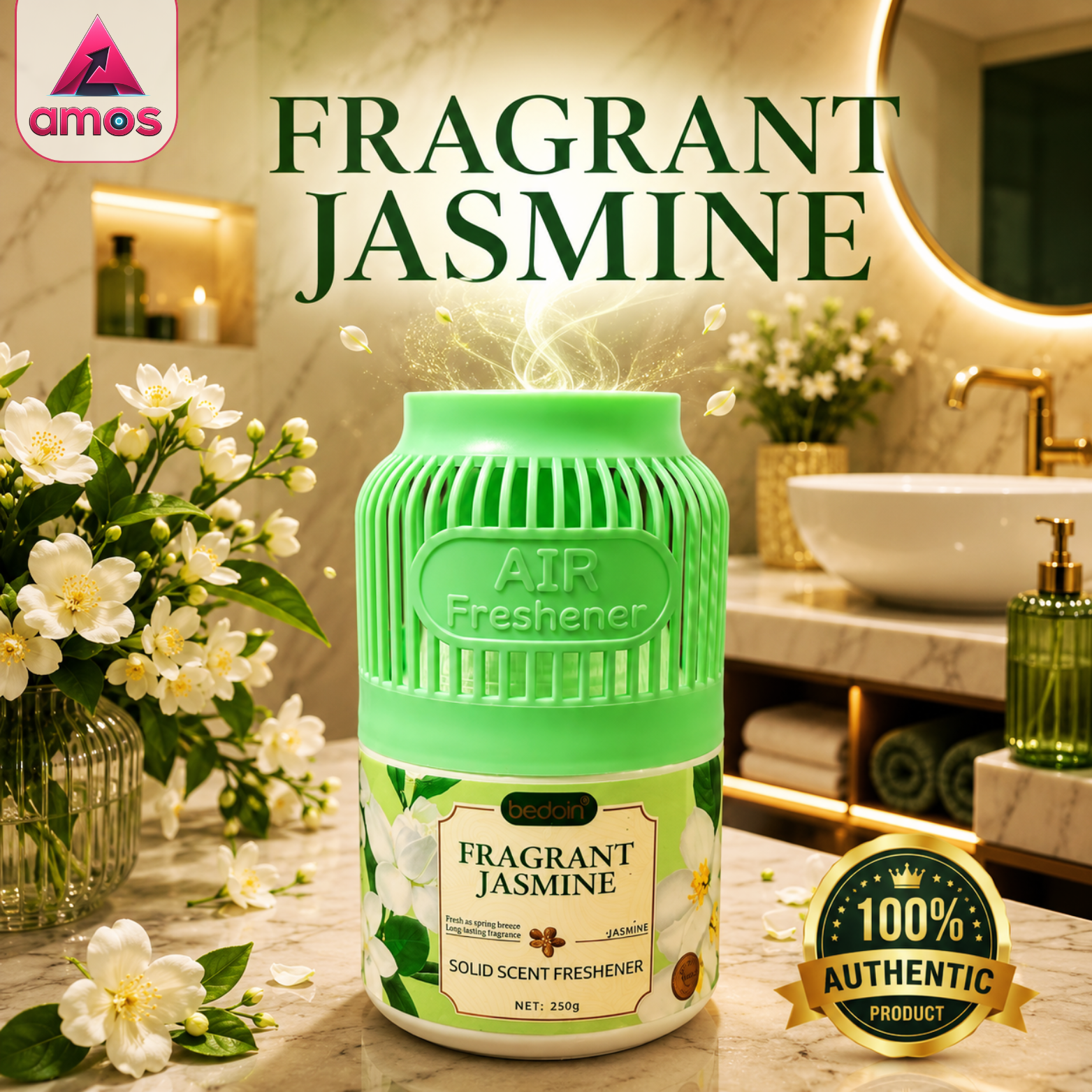 FRAGRANT JASMINE Solid Scent Freshener