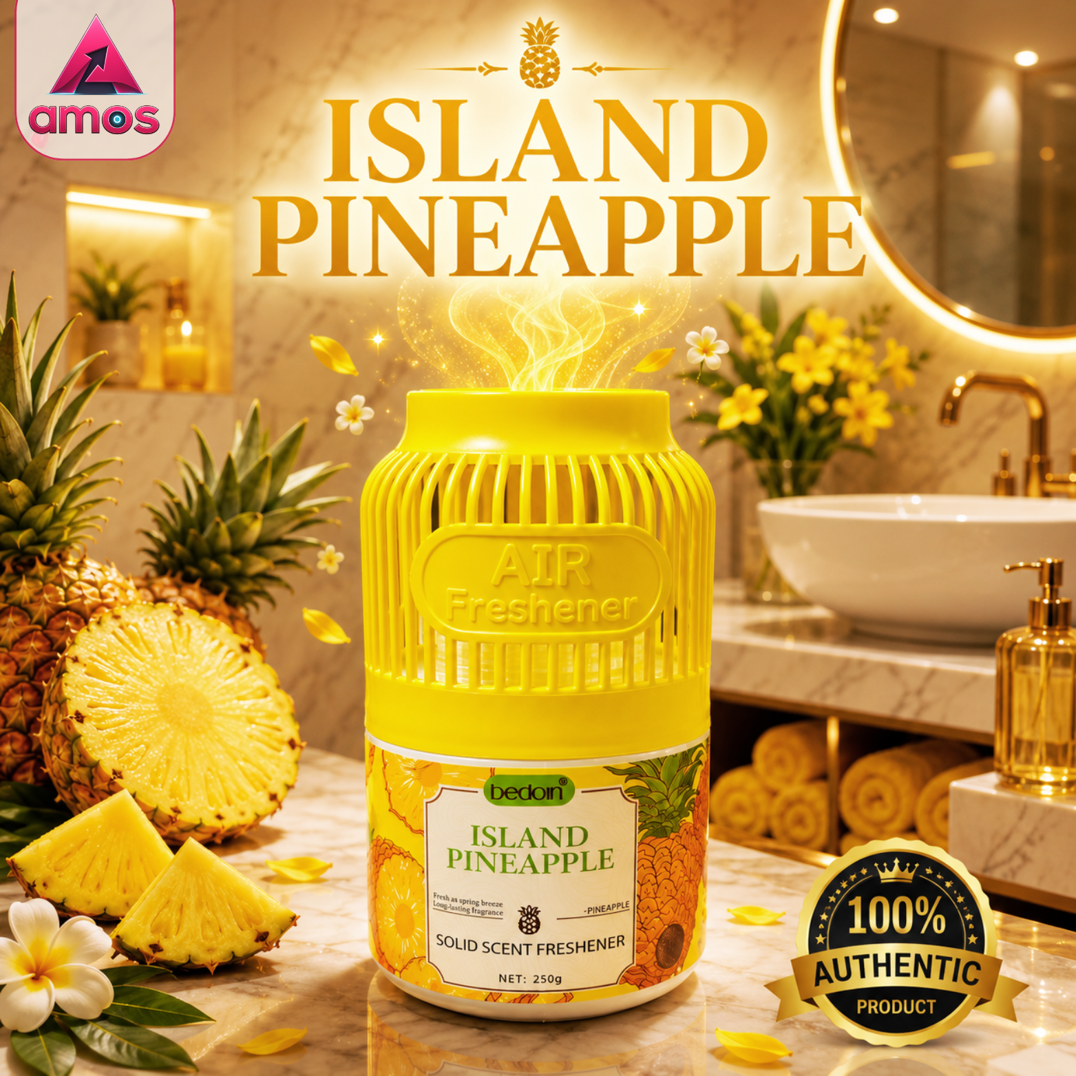 ISLAND PINEAPPLE Solid Scent Freshener