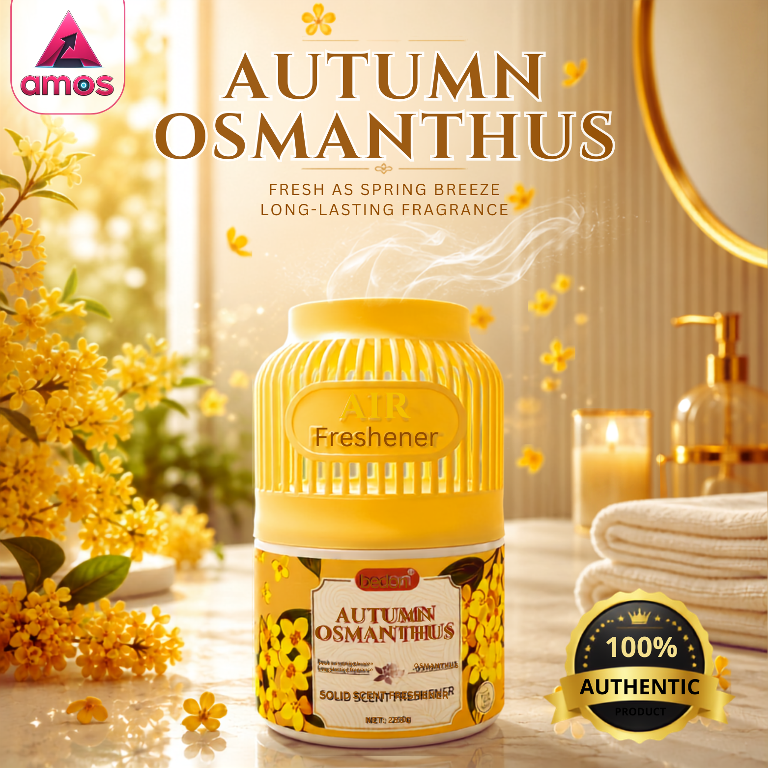 AUTUMN OSMANTHUS solid scent air freshener